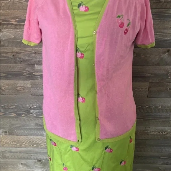 Island Influences Cherry Dress & Cardigan 10 - Picture 5 of 16